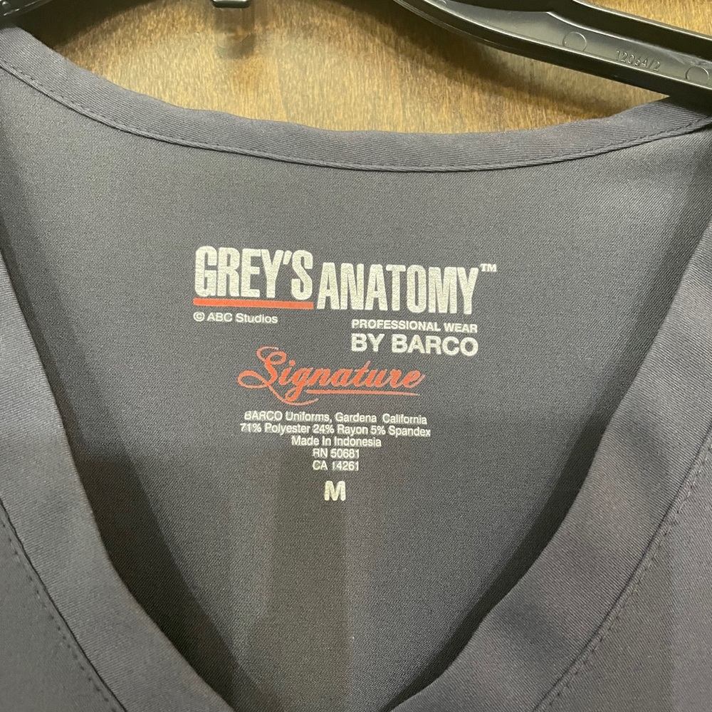 Grays Anatomy Scrub Sst